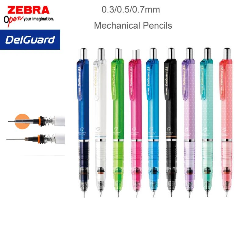 Zebra Pen Sarasa - Bút chì bấm ZEBRA DelGuard, đồ