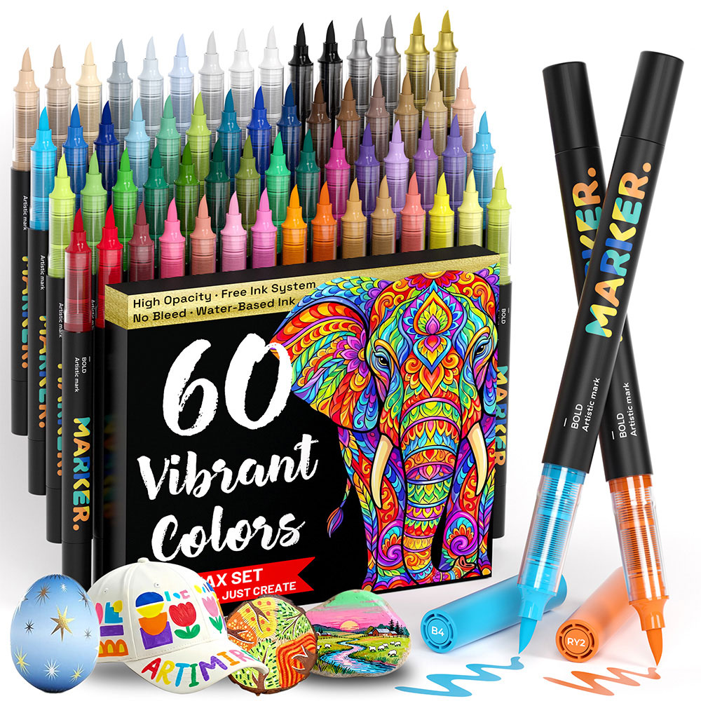 Copic Marker Classic - Acrylic Paint Marker Pens Set -