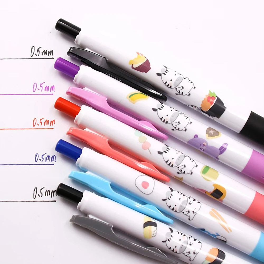 5pcs Japan ZEBRA Color Gel Pen - đánh giá và giá Zebra Pen Mildliner