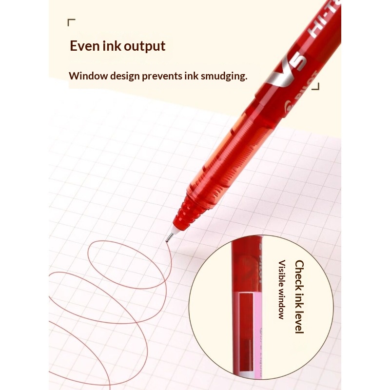 Bút bi mực lỏng Pilot V5, thiế - đánh giá và giá Pilot Pen V5