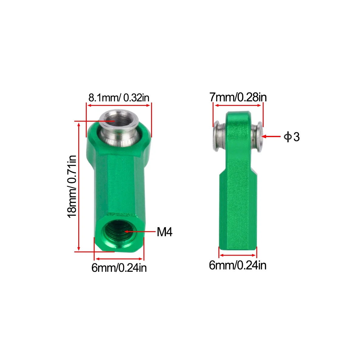 4Pcs M4 Metal Ball Head Holder - đánh giá và giá Metal Photo Panel