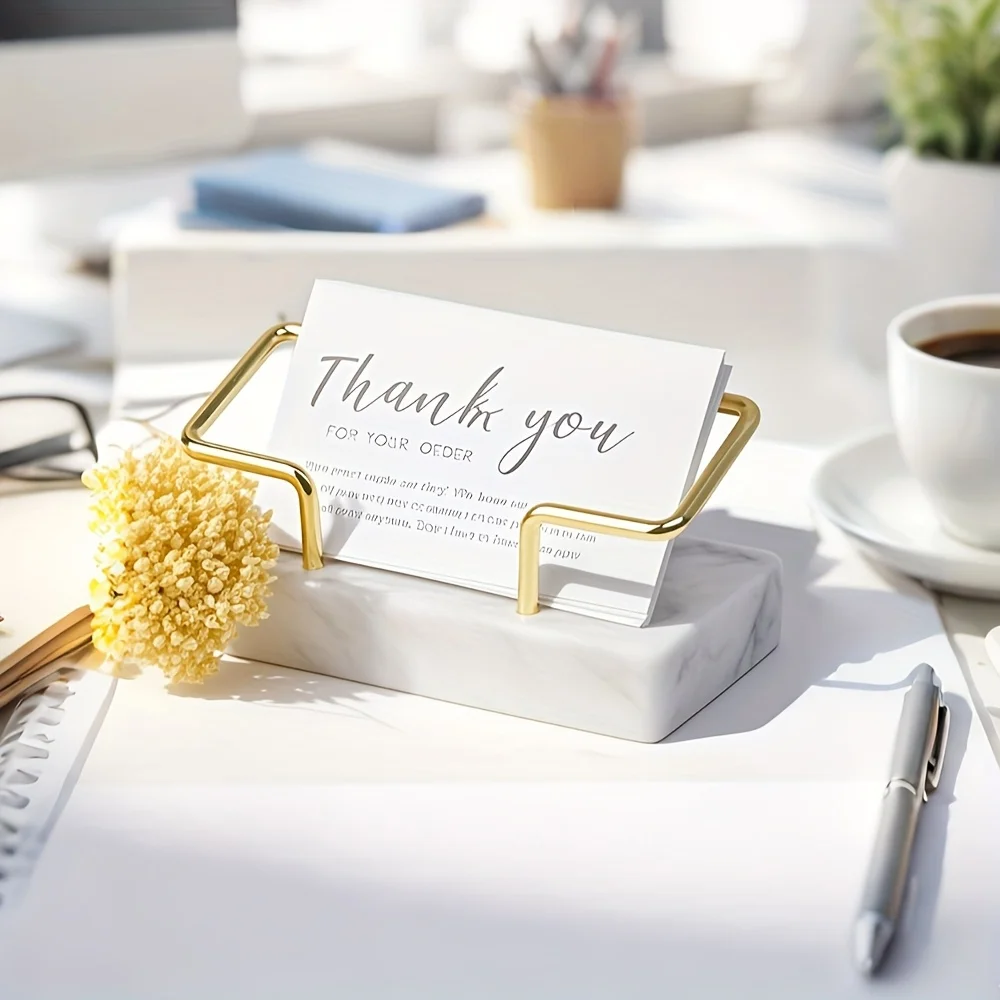 Elegant marble card holder wit - đánh giá và giá Metal Photo Panel